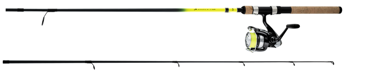 D-SHOCK II WiTH BRAIDED LINE SPINNING COMBOS – Daiwa US