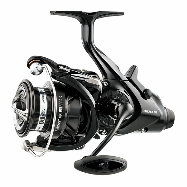 daiwa emcast advanced 5500 big pit reels EVO + Spare Spools X3 Fish For Tackle Once line is paying off the reel DAIWA EMCAST PLUS 4500 Fishing