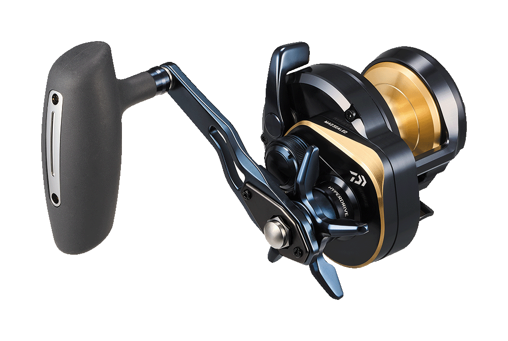 daiwa saltist 2speed Saltiga Two Speed Lever Drag eliminating the need for traditional screws and resulting in a more compact and weather Daiwa Saltiga Lever Drag Reels