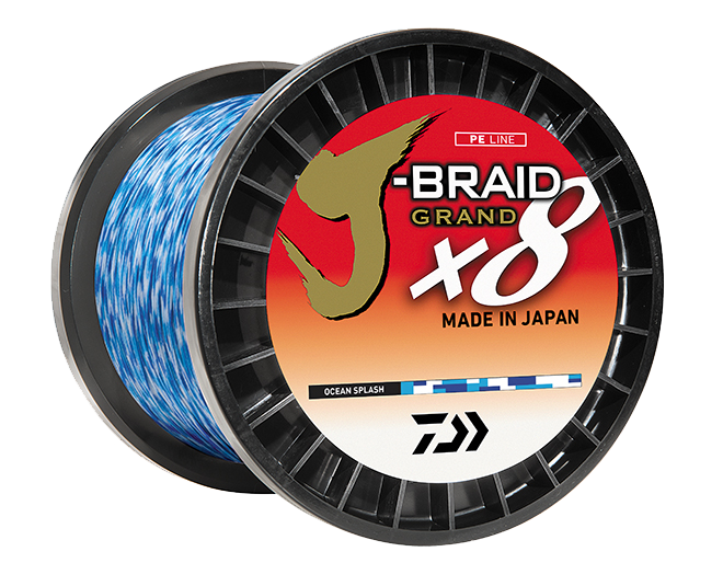 daiwa braided fishing line Saltiga Braid x4 Braided Line is a 4 Carrier line that is perfect for abrasion resistance and ease of use for knot tying and line management DAIWA 8 Strand Fishing Braid