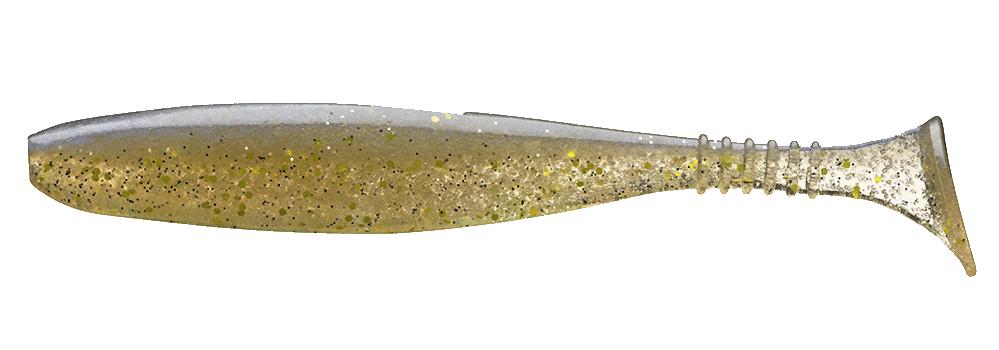 3" / SMOKE SHAD - SS