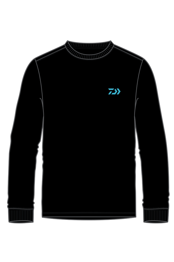 D-Vec Tuna Fish Logo Nvy Ls T-Shirt