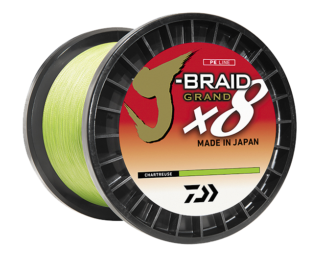 J-BRAID x8 GRAND BRAIDED LINE - CHARTREUSE – Daiwa US J-BRAID x8 GRAND BRAIDED LINE - CHARTREUSE – Daiwa US