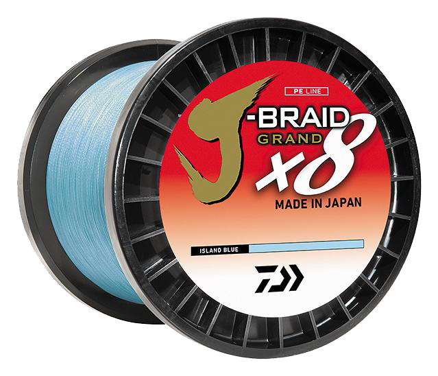 Daiwa J Braid Grand x8 300 yds Island Blue Braid Fishing Line