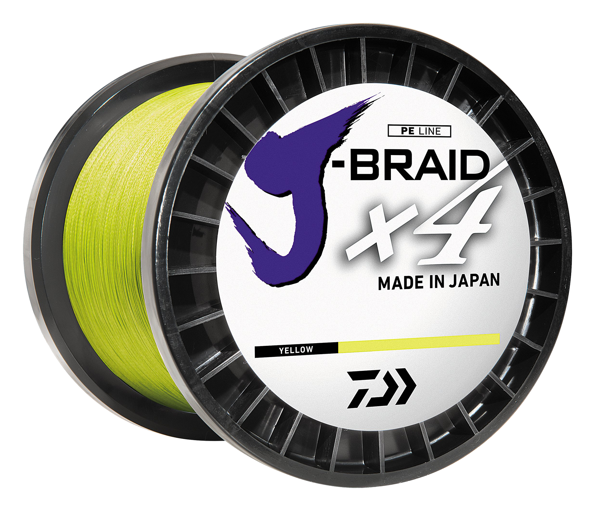 J-BRAID x4 BRAIDED LINE - FLUORESCENT YELLOW Daiwa US J-BRAID x4 BRAIDED LINE - FLUORESCENT YELLOW Daiwa US