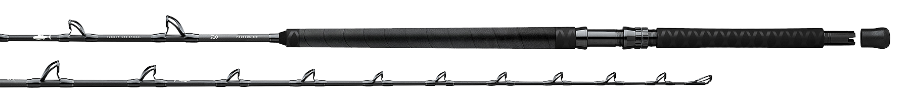 daiwa conventional reels for tuna PROTEUS TUNA SPECIAL ROD